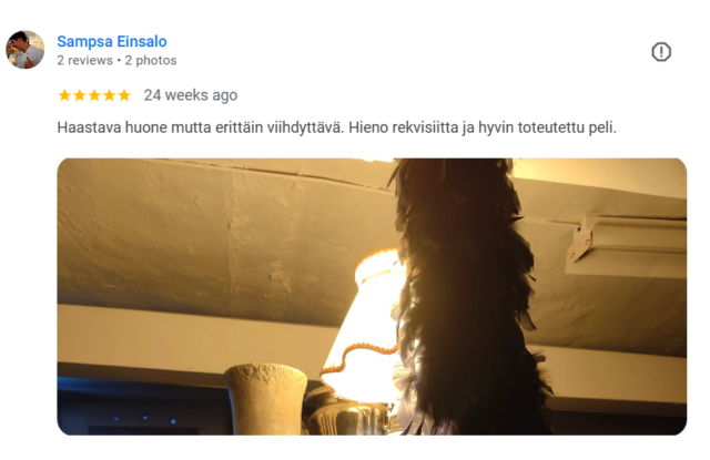 Oopperan kummitus - pakohuone tarina 2